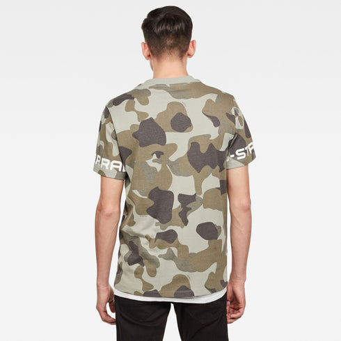G-STAR CAMO GR R T S/S Mens Apparel - MENS APPAREL