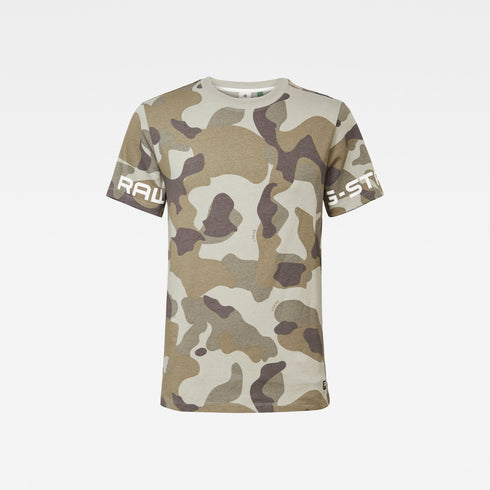 G-STAR CAMO GR R T S/S Mens Apparel - MENS APPAREL