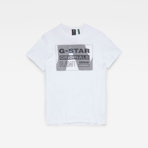 G-STAR LAYER ORIGINALS LOGO GR S/S Mens Apparel - MENS