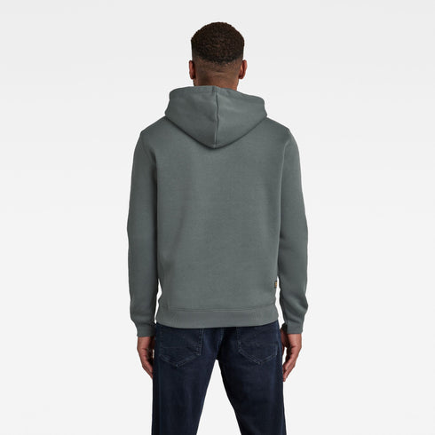 G-STAR PREMIUM CORE HOOD L/S Mens Apparel - MENS APPAREL