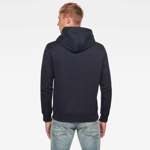 G-STAR TECH SLEEVE HOODIE SW L/S Mens Apparel - MENS APPAREL