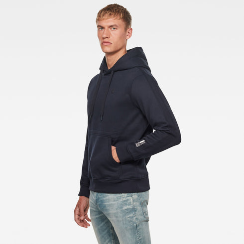 G-STAR TECH SLEEVE HOODIE SW L/S Mens Apparel - MENS APPAREL