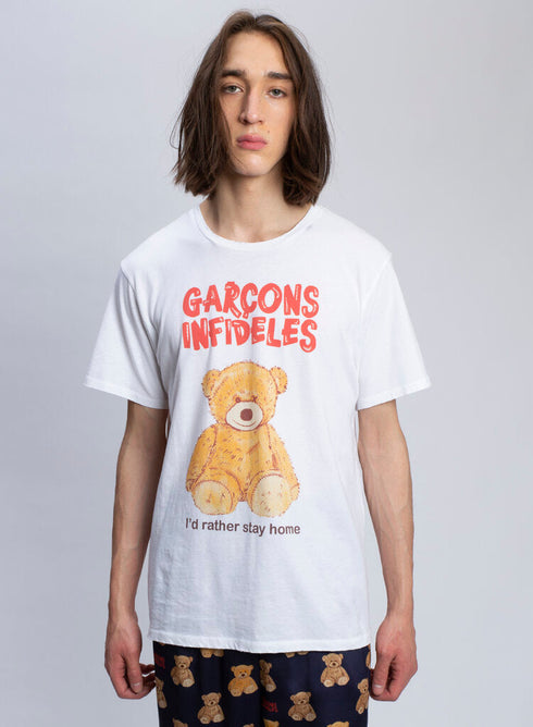 GARCONS INFIDEL TEDDY BEAR TEE SHIRT Mens Apparel - MENS
