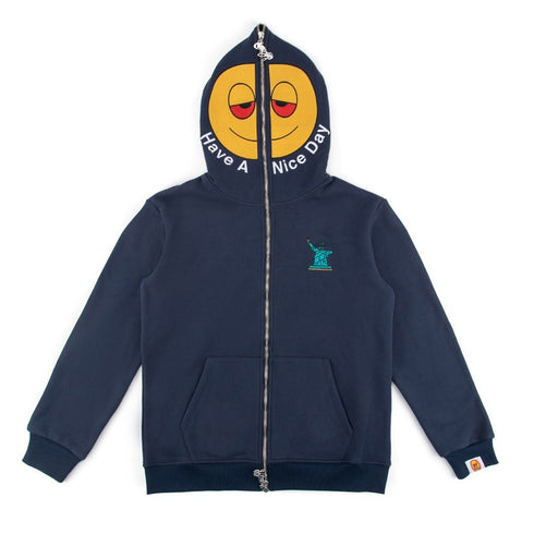 GAS NYC HAND ZIP UP HOODIE Mens Apparel - MENS APPAREL