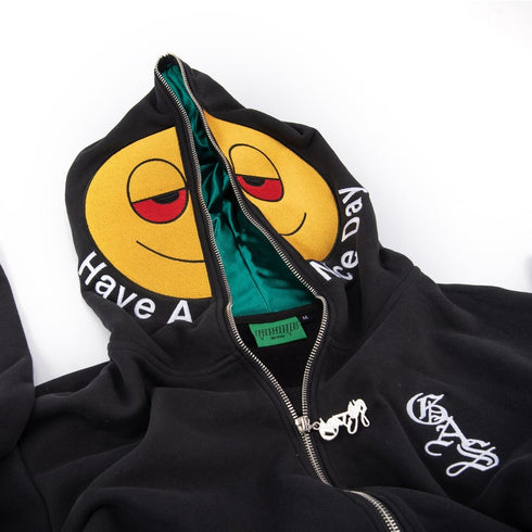 GAS NYC HAND ZIP UP HOODIE Mens Apparel - MENS APPAREL