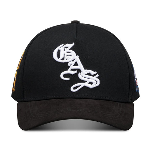 GAS NYC LOGO HAT SNAPBACK Accessories - GAS-LOGO-BLACK /