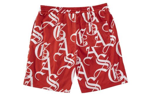 GAS NYC LOGO SHORTS Mens Apparel - MENS APPAREL