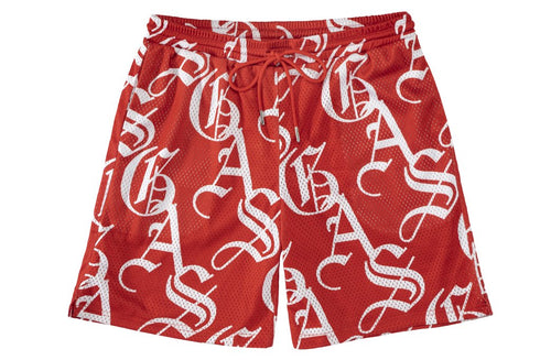 GAS NYC LOGO SHORTS Mens Apparel - MENS APPAREL