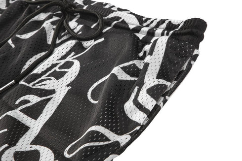 GAS NYC LOGO SHORTS Mens Apparel - MENS APPAREL