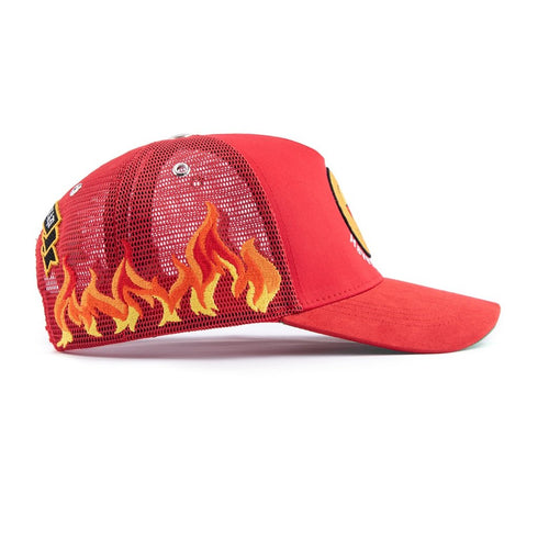 GAS NYC NICE DAY HAT SNAPBACK Accessories - NICE_DAY-HAT RED