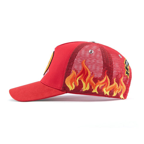 GAS NYC NICE DAY HAT SNAPBACK Accessories - NICE_DAY-HAT RED