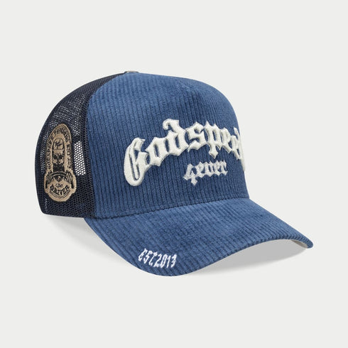 GODSPEED 4 EVER HAT CORDUROY Accessories - GS4EVERHAT-C-NAVY