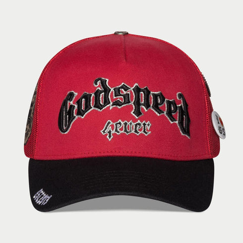 GODSPEED FOREVER HAT Accessories - GS4EVERHAT-RED/BLK / Red