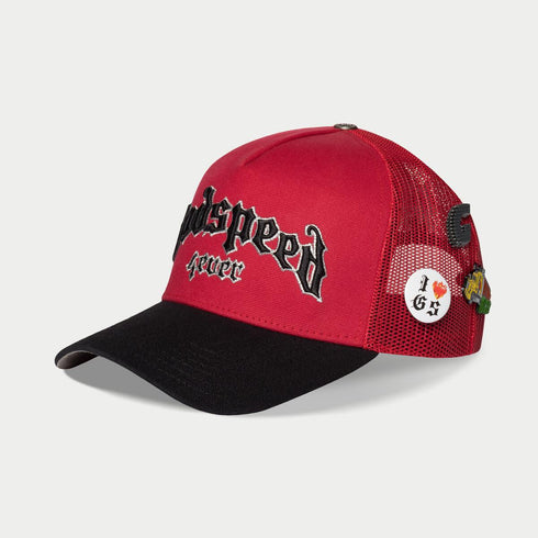 GODSPEED FOREVER HAT Accessories - GS4EVERHAT-RED/BLK / Red