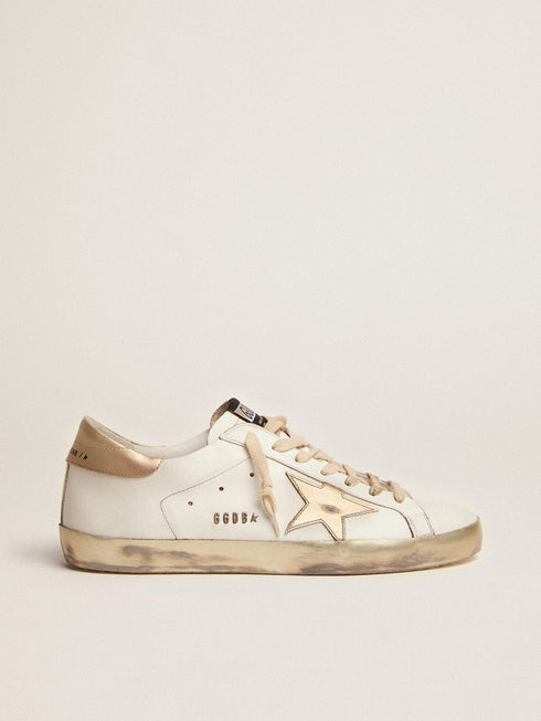 GOLDEN GOOSE SUPERSTAR LEATHER UPPER Mens Sneakers - MENS