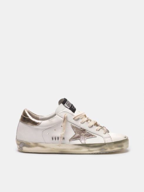 GOLDEN GOOSE SUPERSTAR LEATHER UPPER Mens Sneakers - MENS
