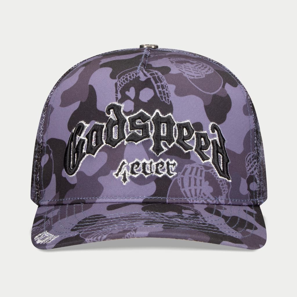 2000ARCHIVES★韓国★人気★FOREVER ROSE CAP (CAMO)/追跡あり GODSPEED Forever Camo Trucker Hat Accessories – ASPHALT