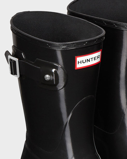 HUNTER ORIGINAL SHORT GLOSS WOMENS BOOTS - Womens Boots