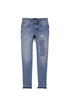PURPLE BRAND P001 Heavy Repaired Indigo