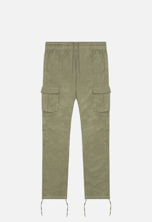 JOHN ELLIOTT BACK SATEEN CARGO PANTS - Staging