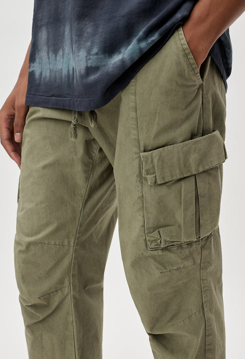 JOHN ELLIOTT BACK SATEEN CARGO PANTS - Staging