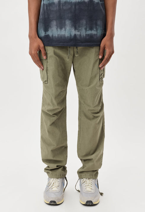 JOHN ELLIOTT BACK SATEEN CARGO PANTS - Staging