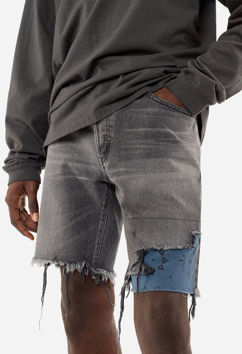 JOHN ELLIOTT BOZMAN SHORTS INDIGO PAISLEY Mens Apparel -