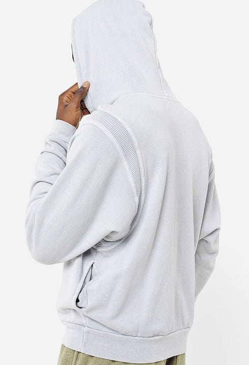 JOHN ELLIOTT CROSS THERMAL HOODIE WASHED Mens Apparel - MENS