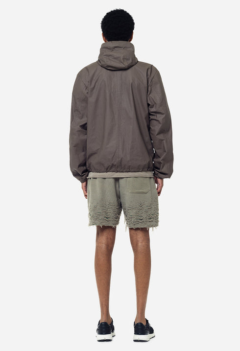 JOHN ELLIOTT REVERSE BURN-OUT SHORTS Mens Apparel - MENS