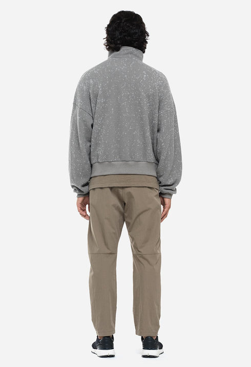 JOHN ELLIOTT SPEC WOOL 1/2 ZIP PULLOVER Mens Apparel - MENS