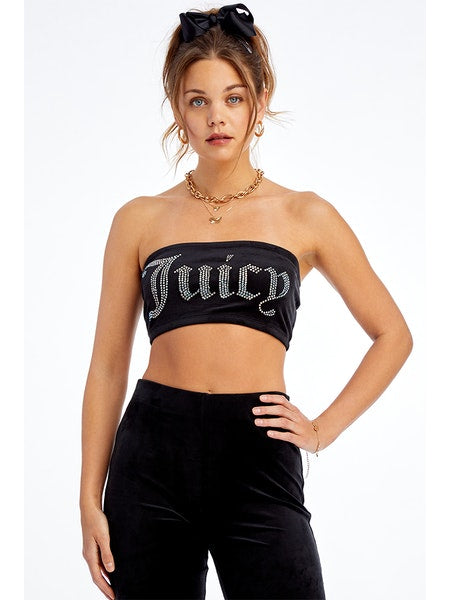 JUICY COUTURE BRANDED TUBE TOP Womens Apparel - Womens