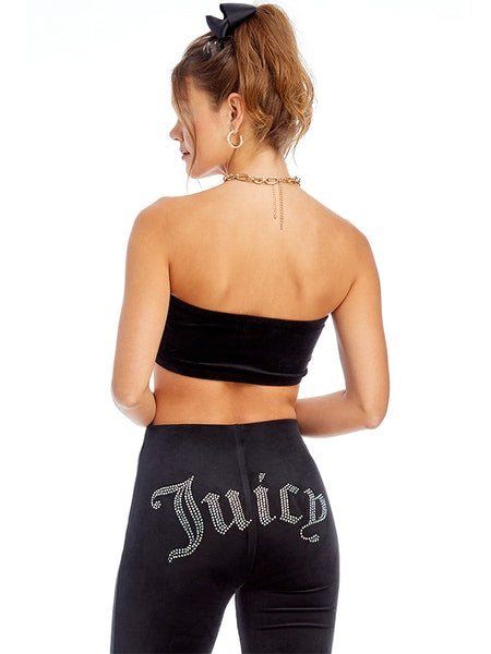 JUICY COUTURE BRANDED TUBE TOP Womens Apparel - Womens