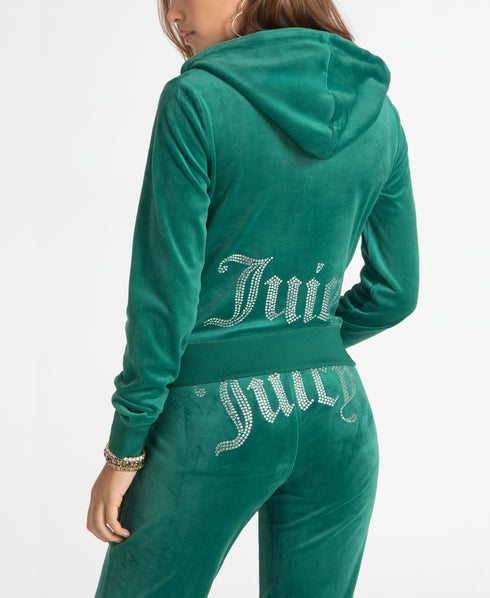 JUICY COUTURE CLASSIC HOODIE Womens Apparel - WOMENS APPAREL