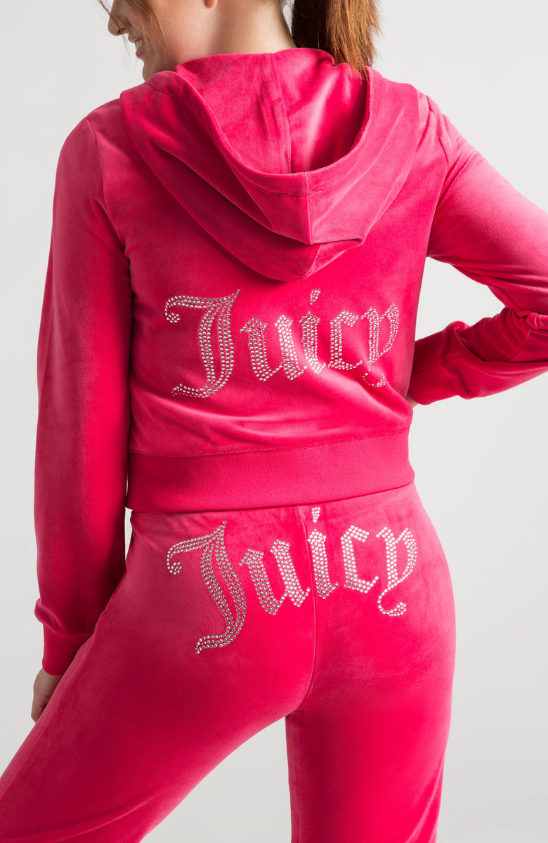 Juicy Couture Velour Jacket Vixen Pink M