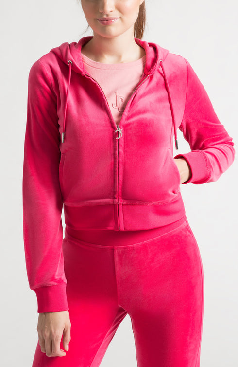JUICY COUTURE CLASSIC HOODIE Womens Apparel - WOMENS APPAREL