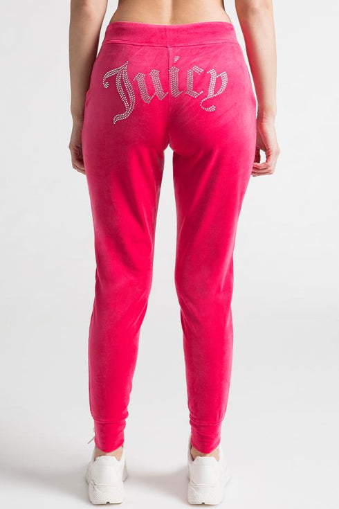 JUICY COUTURE VELOUR JOGGER NEW TRIM Womens Apparel - WOMENS