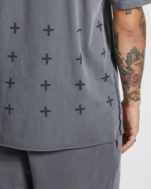 KSUBI 4 X 4 BIGGIE SS TEE Mens Apparel - Mens Apparel