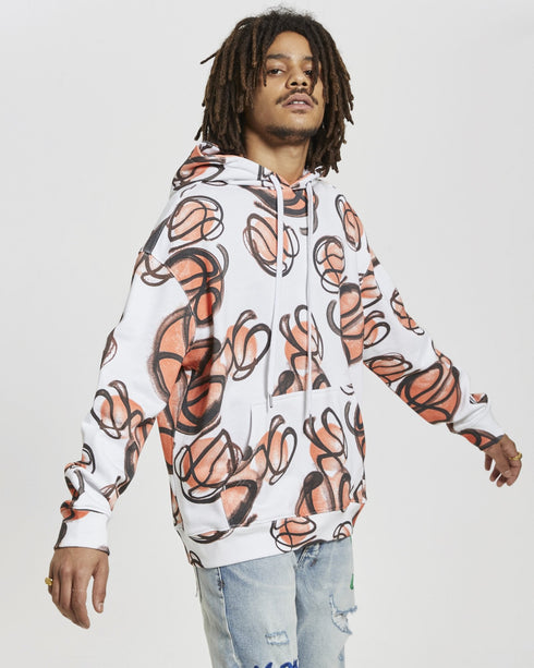 KSUBI BBALL BIGGIE HOODIE Mens Apparel - MENS APPAREL