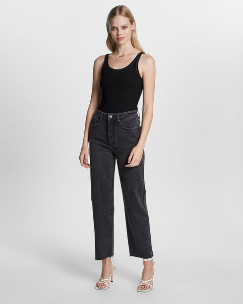 KSUBI Brooklyn Jean Phantom Womens Apparel - WOMENS APPAREL