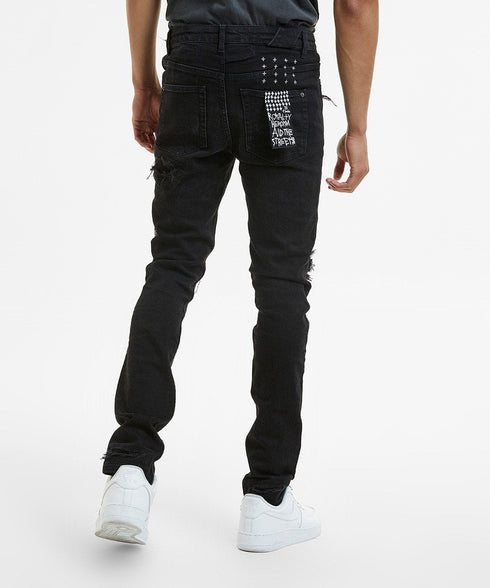 KSUBI CHITCH BONEYARD BLACK Mens Apparel - MENS APPAREL