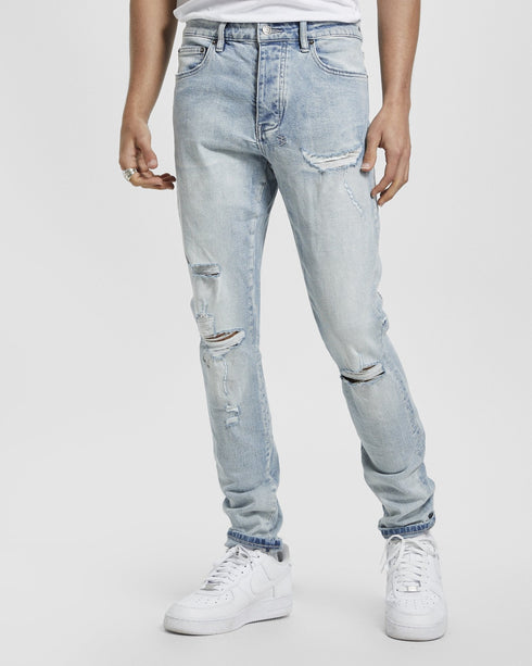 KSUBI CHITCH PUNK BLUE TRASHED Mens Apparel - MENS APPAREL