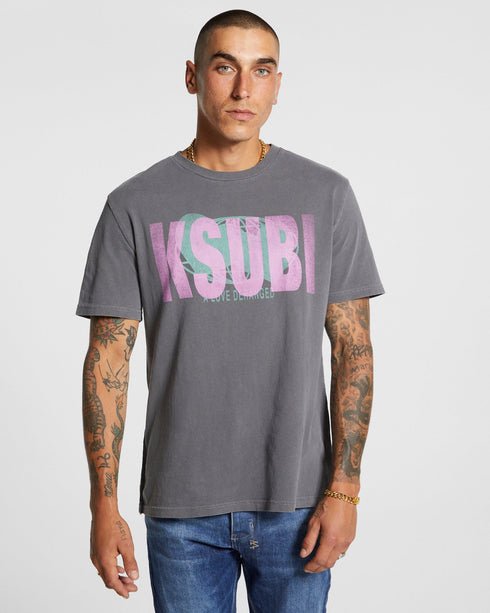 KSUBI DERANGED KASH SS TEE Mens Apparel - Mens Apparel