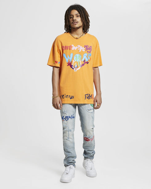 KSUBI ILY BIGGIE SS TEE Mens Apparel - MENS APPAREL