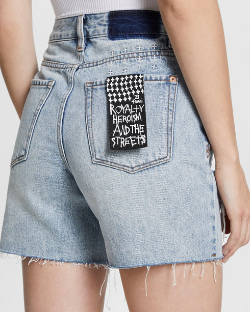 KSUBI RISE N HI SHORT TRASHED LIFTIME Womens Apparel -