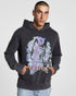 KSUBI SEDATED KASH HOODIE BLACK DYE Mens Apparel - MENS