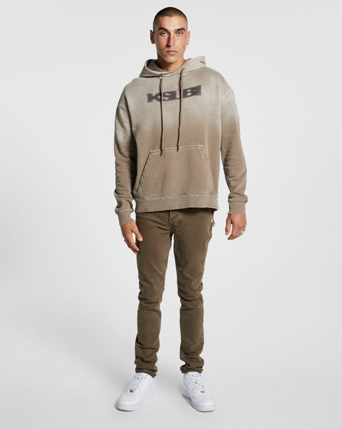 KSUBI SOTT BIGGIE HOODIE CLAY Mens Apparel - MENS APPAREL