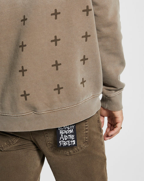 KSUBI SOTT BIGGIE HOODIE CLAY Mens Apparel - MENS APPAREL