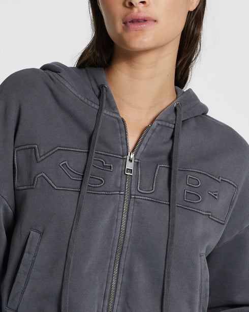 KSUBI SOTT ZIP THROUGH HOODIE Womens Apparel - WOMENS