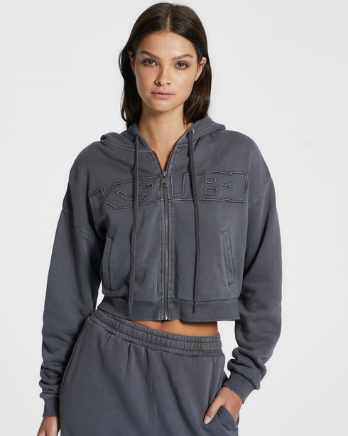 KSUBI SOTT ZIP THROUGH HOODIE Womens Apparel - WOMENS