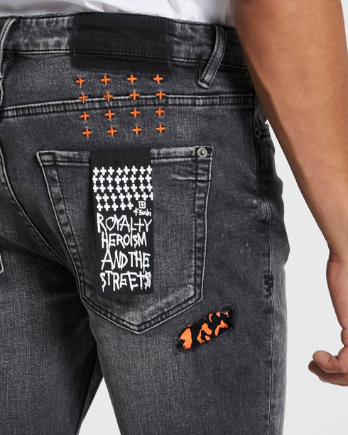 KSUBI VAN WINKLE ANGST FIRE PATCH Mens Apparel - MENS